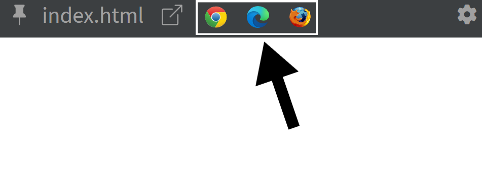 Live Preview browsers Live Preview browsers